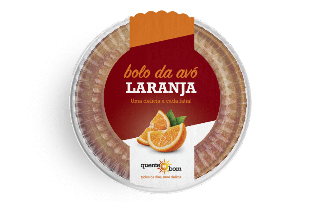 Bolo da avó laranja