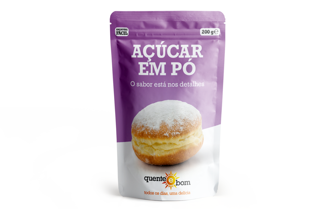 Açúcar em pó