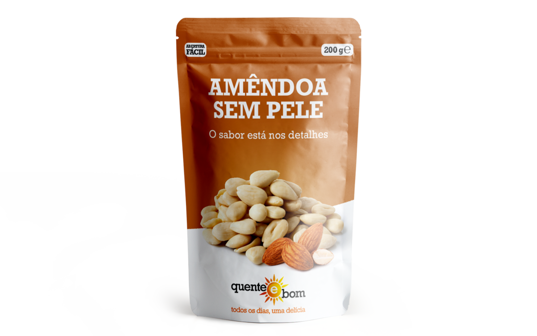 Amêndoa sem pele